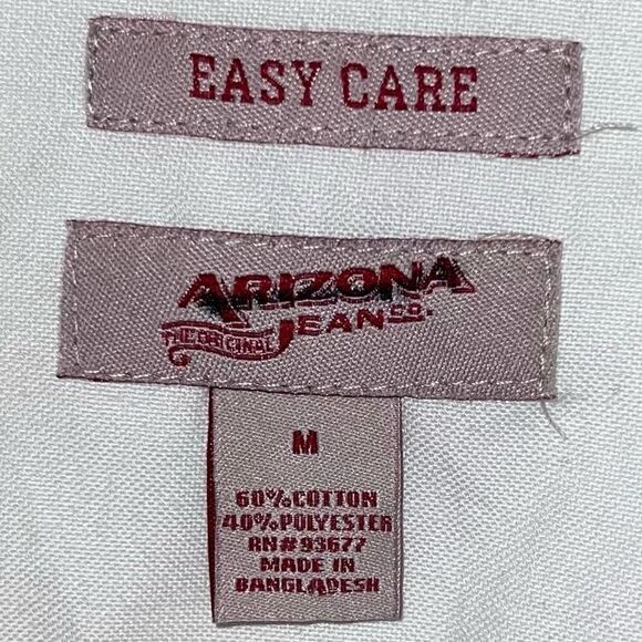 Arizona Jeans Easy Care Men’s Button Down Shirt - Picture 7 of 11